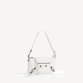 Bolso de mano «Le City» para mujer con correa en blanco óptico