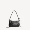Bolso de mano «Le City» para mujer con correa, en negro Bolso de mano «Le City» para mujer con correa, en negro