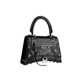Bolso de mano mediano Hourglass X Le Cagole «Negro» 7815852AAY11000
