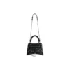 Bolso de mano mediano Hourglass X Le Cagole «Negro» 7815852AAY11000