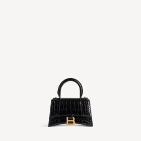 Bolso de mano para mujer «Hourglass» XS en negro