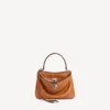 Bolso de mano Rodeo Mini para mujer en color marrón claro estilo vaquero Bolso de mano Rodeo Mini para mujer en color marrón claro estilo vaquero