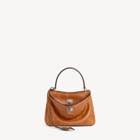 Bolso de mano Rodeo Mini para mujer en color marrón claro estilo vaquero