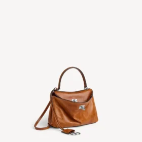 Bolso de mano Rodeo Mini para mujer en color marrón claro estilo vaquero