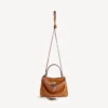 Bolso de mano Rodeo Mini para mujer en color marrón claro estilo vaquero Bolso de mano Rodeo Mini para mujer en color marrón claro estilo vaquero