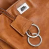 Bolso de mano Rodeo Mini para mujer en color marrón claro estilo vaquero Bolso de mano Rodeo Mini para mujer en color marrón claro estilo vaquero