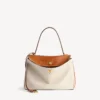 Bolso de mano Rodeo para mujer, tamaño mediano, en color beige/marrón claro estilo vaquero Bolso de mano Rodeo para mujer, tamaño mediano, en color beige/marrón claro estilo vaquero