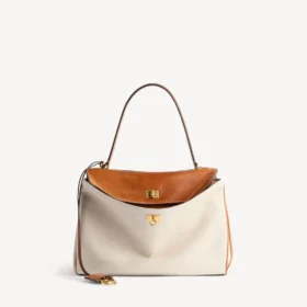 Bolso de mano Rodeo para mujer, tamaño mediano, en color beige/marrón claro estilo vaquero Bolso de mano Rodeo para mujer, tamaño mediano, en color beige/marrón claro estilo vaquero