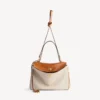 Bolso de mano Rodeo para mujer, tamaño mediano, en color beige/marrón claro estilo vaquero Bolso de mano Rodeo para mujer, tamaño mediano, en color beige/marrón claro estilo vaquero