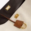 Bolso de mano Rodeo para mujer, tamaño mediano, en color beige/marrón claro estilo vaquero Bolso de mano Rodeo para mujer, tamaño mediano, en color beige/marrón claro estilo vaquero