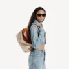 Bolso de mano Rodeo para mujer, tamaño mediano, en color beige/marrón claro estilo vaquero Bolso de mano Rodeo para mujer, tamaño mediano, en color beige/marrón claro estilo vaquero