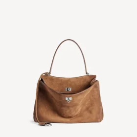 Bolso de mano Rodeo para mujer, tamaño mediano, en color camel