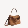Bolso de mano Rodeo para mujer, tamaño mediano, en color camel