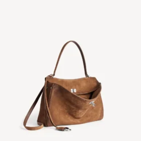 Bolso de mano Rodeo para mujer, tamaño mediano, en color camel