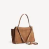 Bolso de mano Rodeo para mujer, tamaño mediano, en color camel