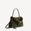 Bolso de mano Rodeo para mujer, tamaño mediano, en color caqui