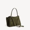 Bolso de mano Rodeo para mujer, tamaño mediano, en color caqui