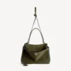 Bolso de mano Rodeo para mujer, tamaño mediano, en color caqui