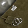 Bolso de mano Rodeo para mujer, tamaño mediano, en color caqui