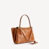 Bolso de mano «Rodeo» para mujer, tamaño mediano, en color marrón claro estilo vaquero
