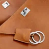Bolso de mano «Rodeo» para mujer, tamaño mediano, en color marrón claro estilo vaquero