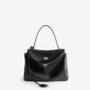 Bolso de mano Rodeo para mujer, tamaño mediano, en negro Bolso de mano Rodeo para mujer, tamaño mediano, en negro