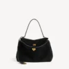Bolso de mano Rodeo para mujer, tamaño mediano, en negro Bolso de mano Rodeo para mujer, tamaño mediano, en negro