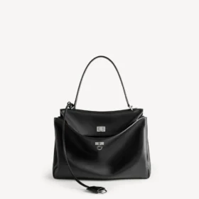 Bolso de mano Rodeo para mujer, tamaño mediano, en negro Bolso de mano Rodeo para mujer, tamaño mediano, en negro