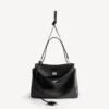 Bolso de mano Rodeo para mujer, tamaño mediano, en negro Bolso de mano Rodeo para mujer, tamaño mediano, en negro