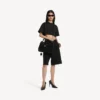 Bolso de mano Rodeo para mujer, tamaño mediano, en negro Bolso de mano Rodeo para mujer, tamaño mediano, en negro