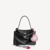 Bolso de mano «Rodeo» pequeño para mujer con colgantes, en negro Bolso de mano «Rodeo» pequeño para mujer con colgantes, en negro