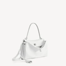 Bolso de mano Rodeo pequeño para mujer en blanco óptico