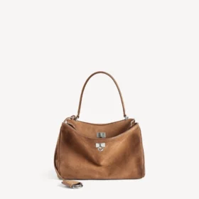 Bolso de mano «Rodeo» pequeño para mujer en color camel