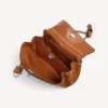 Bolso de mano «Rodeo» pequeño para mujer en color marrón claro estilo vaquero