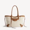 Bolso de playa Le City para mujer, tamaño mediano, en beige/camel Bolso de playa Le City para mujer, tamaño mediano, en beige/camel