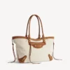 Bolso de playa Le City para mujer, tamaño mediano, en beige/camel Bolso de playa Le City para mujer, tamaño mediano, en beige/camel