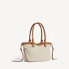 Bolso de playa «Le City» para mujer, tamaño pequeño, en beige/camel Bolso de playa «Le City» para mujer, tamaño pequeño, en beige/camel