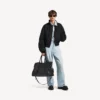 Bolso de viaje «Le City» para hombre en negro Bolso de viaje «Le City» para hombre en negro