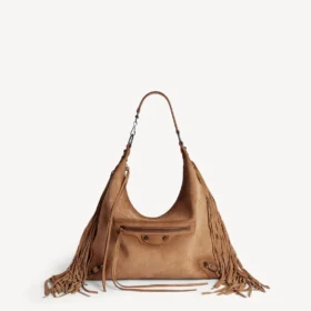 Bolso hobo «Le City» para mujer, tamaño mediano, en color camel Bolso hobo «Le City» para mujer, tamaño mediano, en color camel