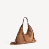 Bolso hobo «Le City» para mujer, tamaño mediano, en color camel Bolso hobo «Le City» para mujer, tamaño mediano, en color camel