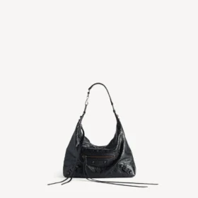 Bolso hobo «Le City» pequeño para mujer en negro Bolso hobo «Le City» pequeño para mujer en negro