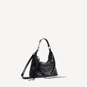 Bolso hobo «Le City» pequeño para mujer en negro Bolso hobo «Le City» pequeño para mujer en negro