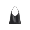 Bolso Hobo Locker mediano de estilo norte-sur «Negro» 7716362AAWC1000
