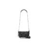 Bolso Le Cagole Xs con solapa y adornos «Negro» 7190822AAE31000
