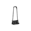 Bolso Le Cagole Xs con solapa y adornos «Negro» 7190822AAE31000