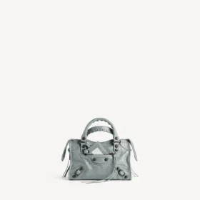 Bolso Le City Bag Mini para mujer en azul grisáceo