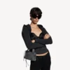Bolso Le City Bag Nano para mujer en color roca volcánica Bolso Le City Bag Nano para mujer en color roca volcánica