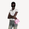 Bolso «Le City Bag Nano» para mujer en rosa burbujeante Bolso «Le City Bag Nano» para mujer en rosa burbujeante