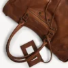 Bolso Le City grande para hombre en color caramelo