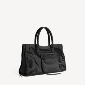 Bolso Le City grande para hombre en negro